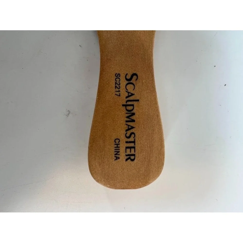 Vintage Scalpmaster Barber Boar Bristle‎ Club Brush SC2217